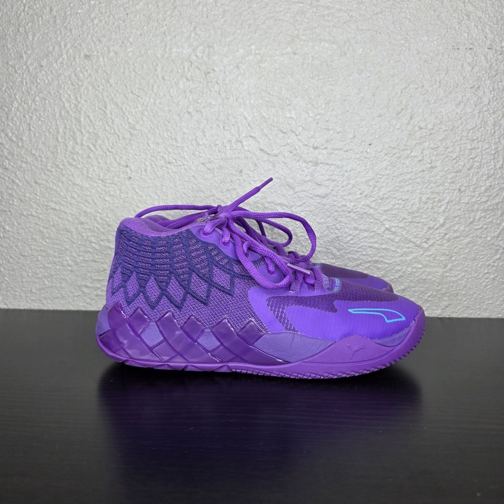 Puma MB.01 Queen City LaMelo Ball Color Purple Youth Size 6.5C 376886-10 - Picture 6 of 16